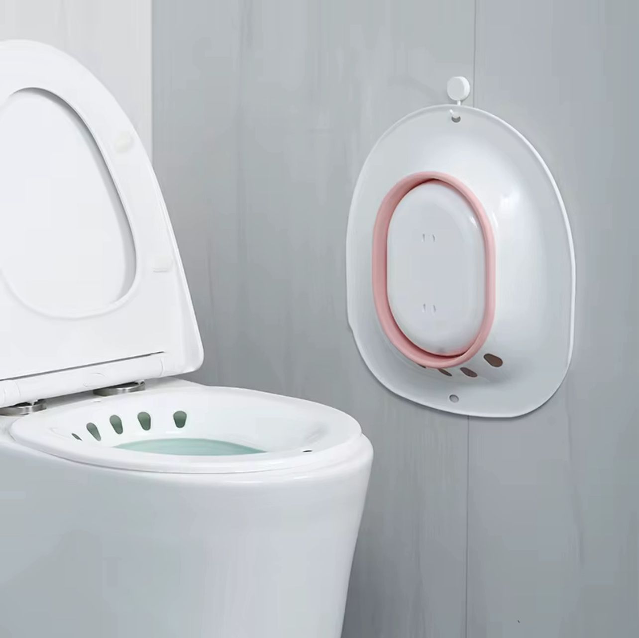 Expandable Sitz Bath Basin